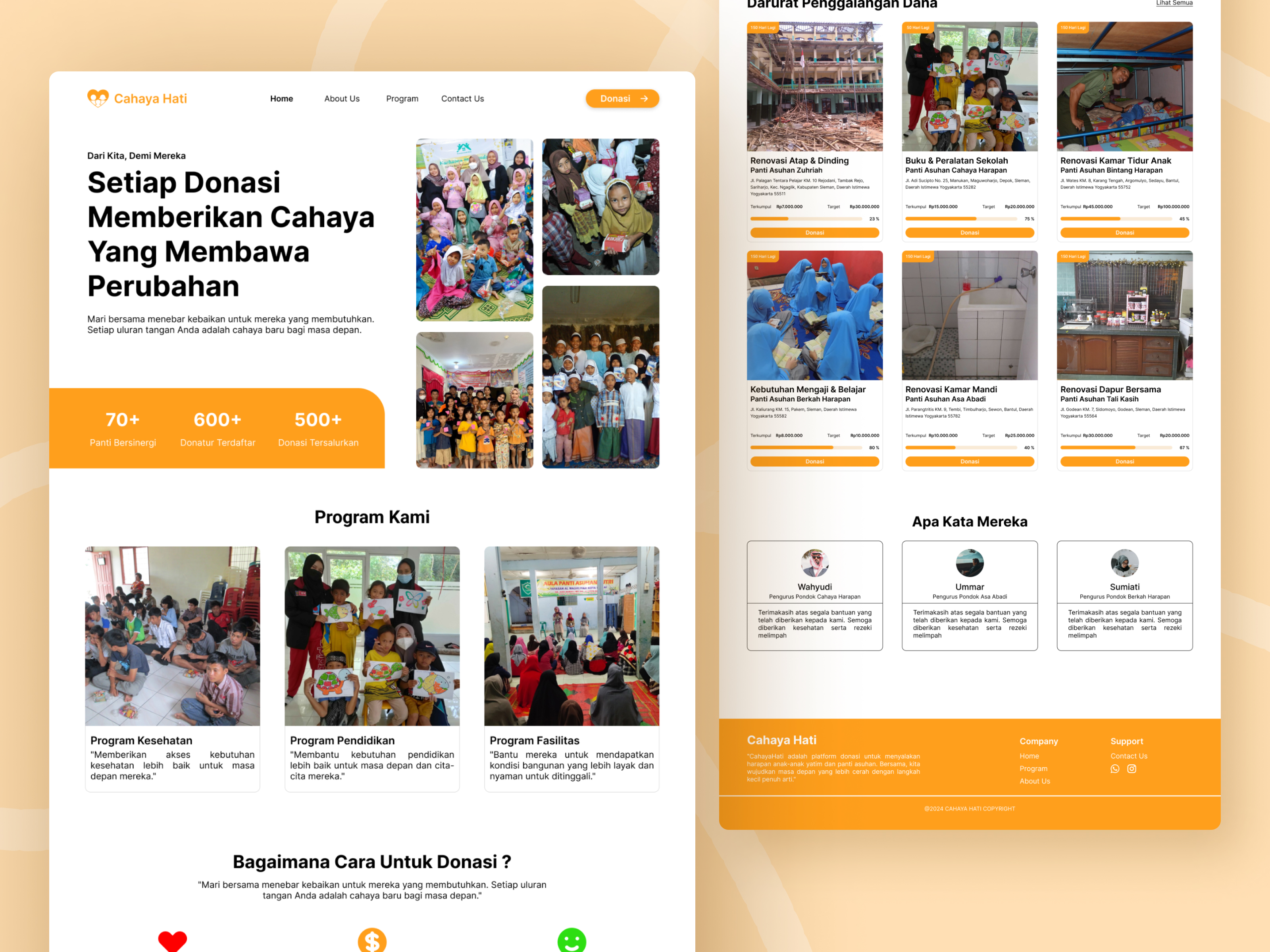 CAHAYA HATI — project preview